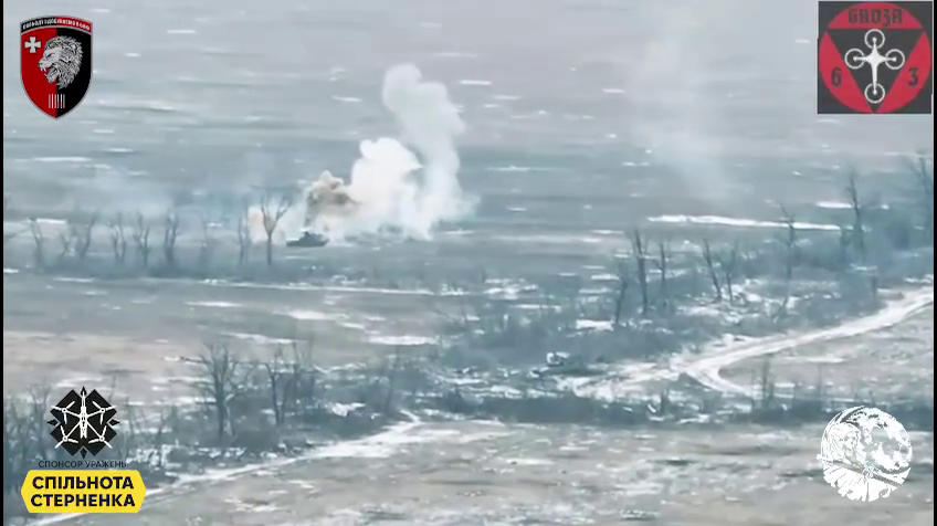 Мінус танк і бронетехніка: у мережі показали, як захисники України за допомогою дронів зупиняють наступ окупантів. Відео