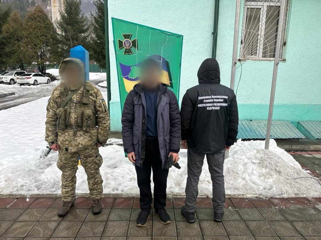 Задержанный 22-летний украинец