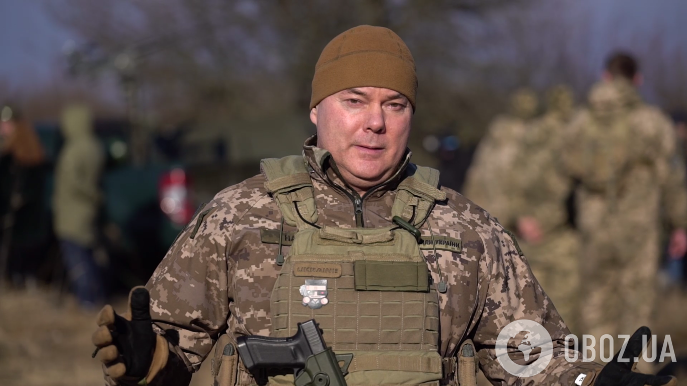 Командувач Об'єднаних сил ЗС України Сергій Наєв