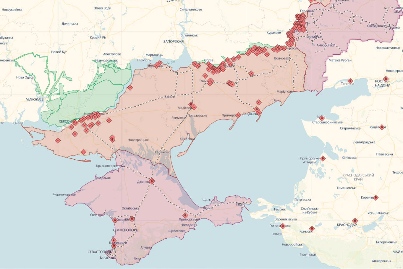 Окупанти не полишають спроб вибити українські підрозділи з лівого берега Дніпра: ЗСУ відбили 13 штурмів – Генштаб