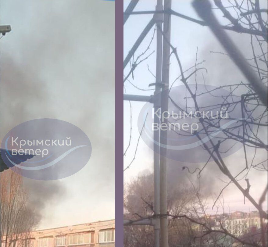У Криму на військовому аеродромі "Бельбек" пролунали вибухи: росіяни повідомляють про знищені літаки. Фото і відео