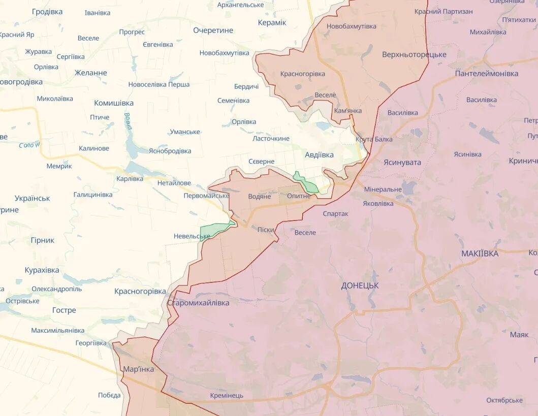 Оперативна обстановка на сході та півдні України залишається складною: на фронті відбулось 52 бойових зіткнення – Генштаб