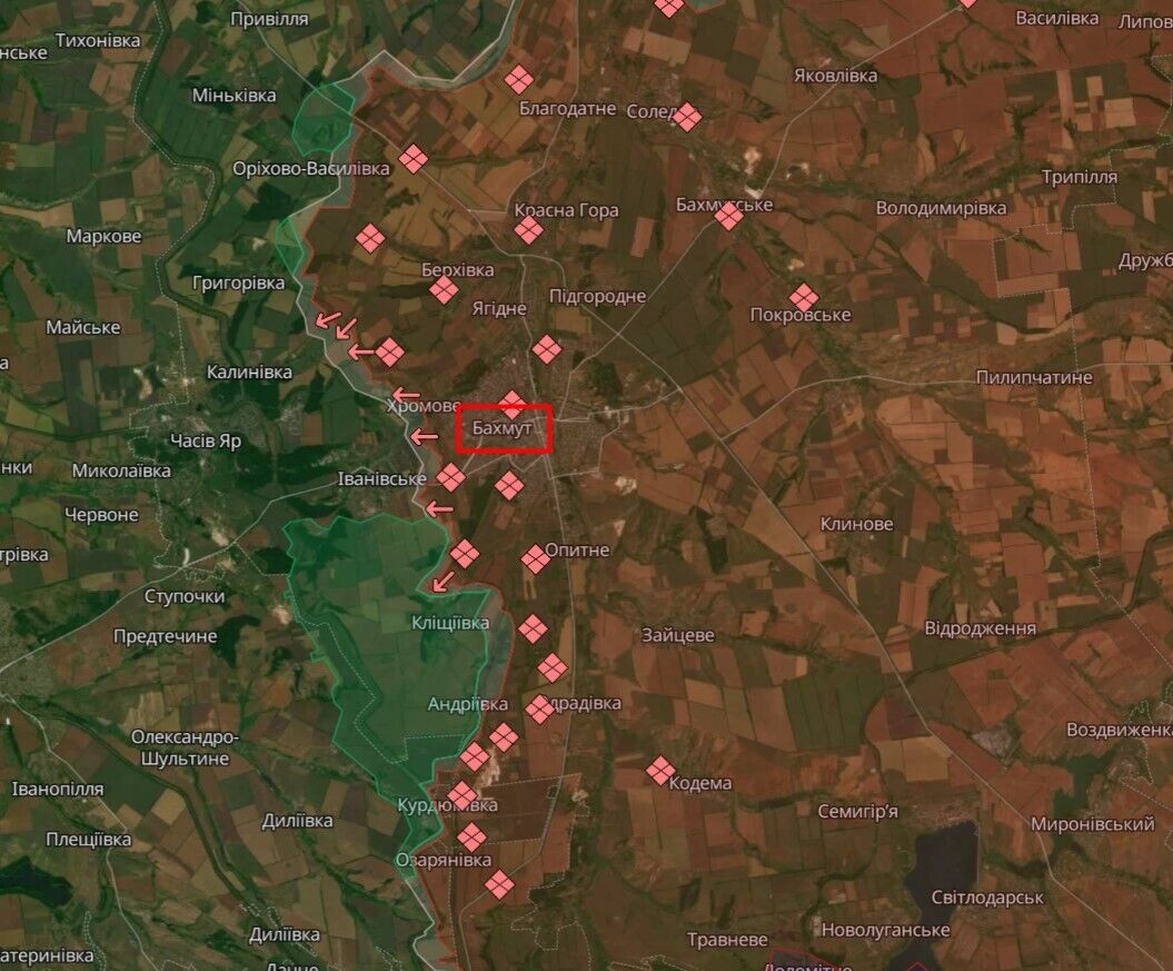 Войска РФ снизили интенсивность штурмов в период новогодних праздников: в DeepState объяснили, что происходит. Карта