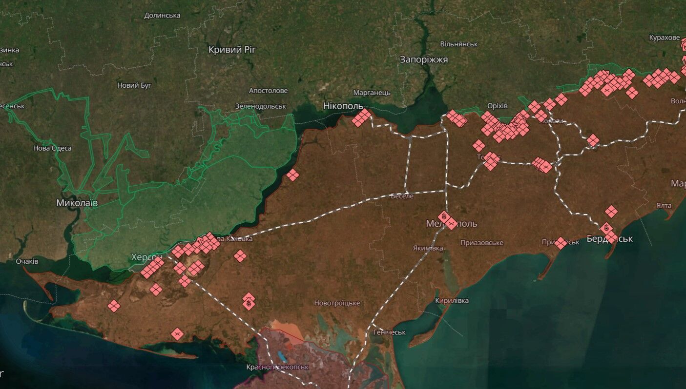 Войска РФ снизили интенсивность штурмов в период новогодних праздников: в DeepState объяснили, что происходит. Карта