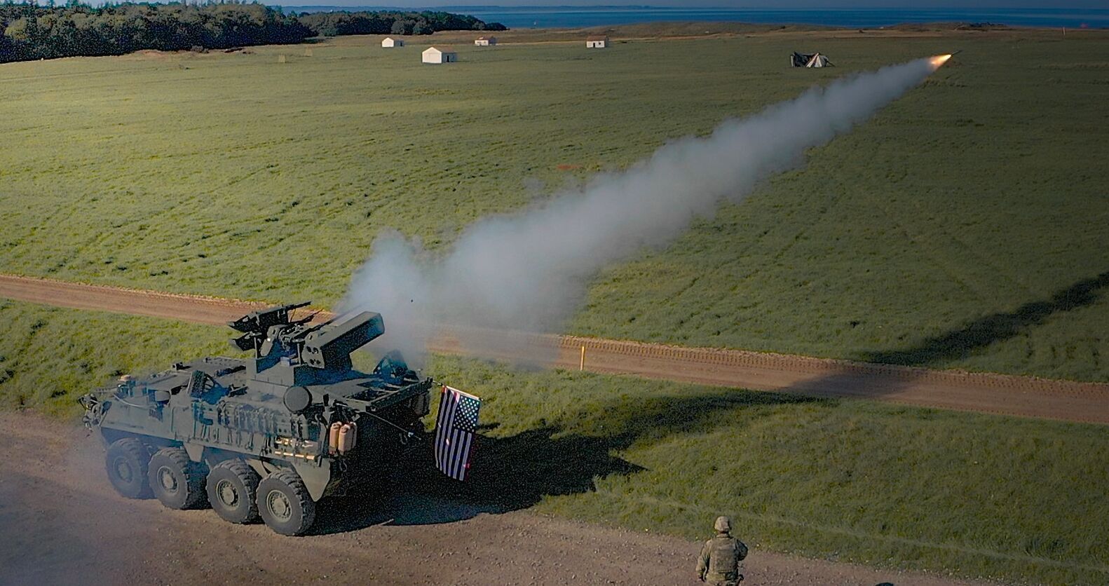 США в Словакии испытали новейшую систему ПВО M-SHORAD: идеальное противодействие "Шахедам". Фото