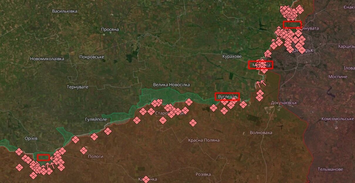 Окупанти на Таврійському напрямку майже вдвічі збільшили кількість боєзіткнень: Тарнавський розповів про ситуацію. Карта