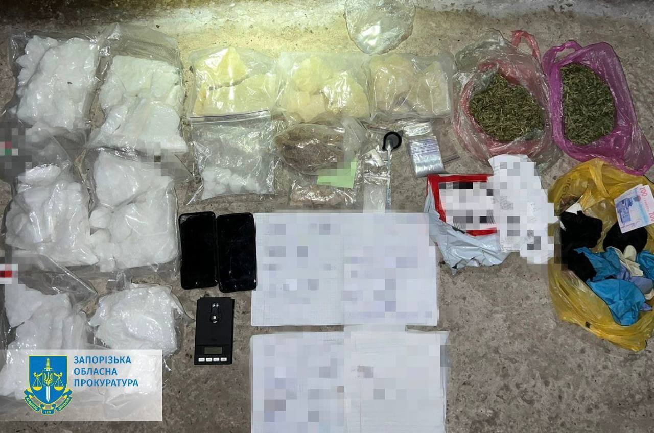 На Запорожье ликвидировали канал наркотрафика: изъят "товар" на 55 млн грн. Фото