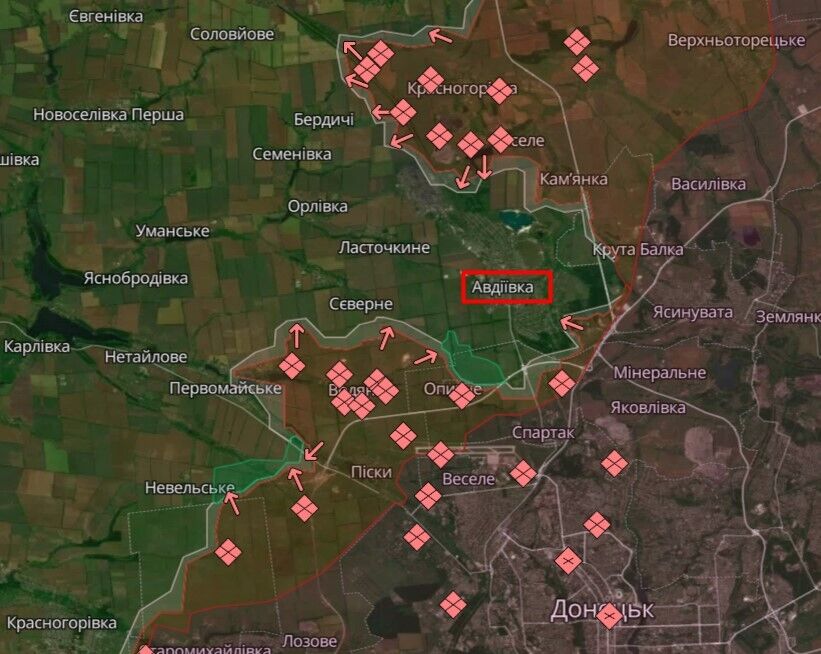 Розвідка Британії оцінила ситуацію на лінії фронту в Україні: де намагаються просунутися війська РФ. Карта