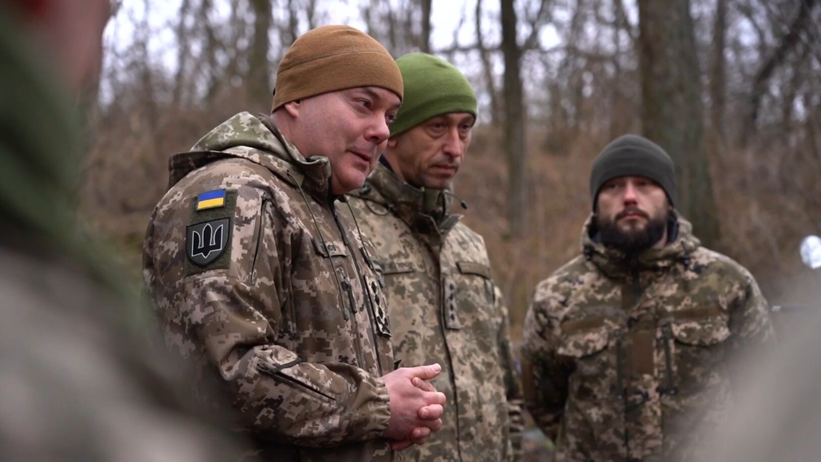 Наев посетил опорный пункт на Киевщине на Крещение и рассказал об обеспечении военных. Видео