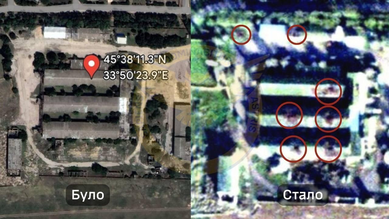 Оккупанты потеряли в Крыму склады БК и "ослепли" на несколько РЛС: появились данные космической разведки последствий атаки 4 января. Фото