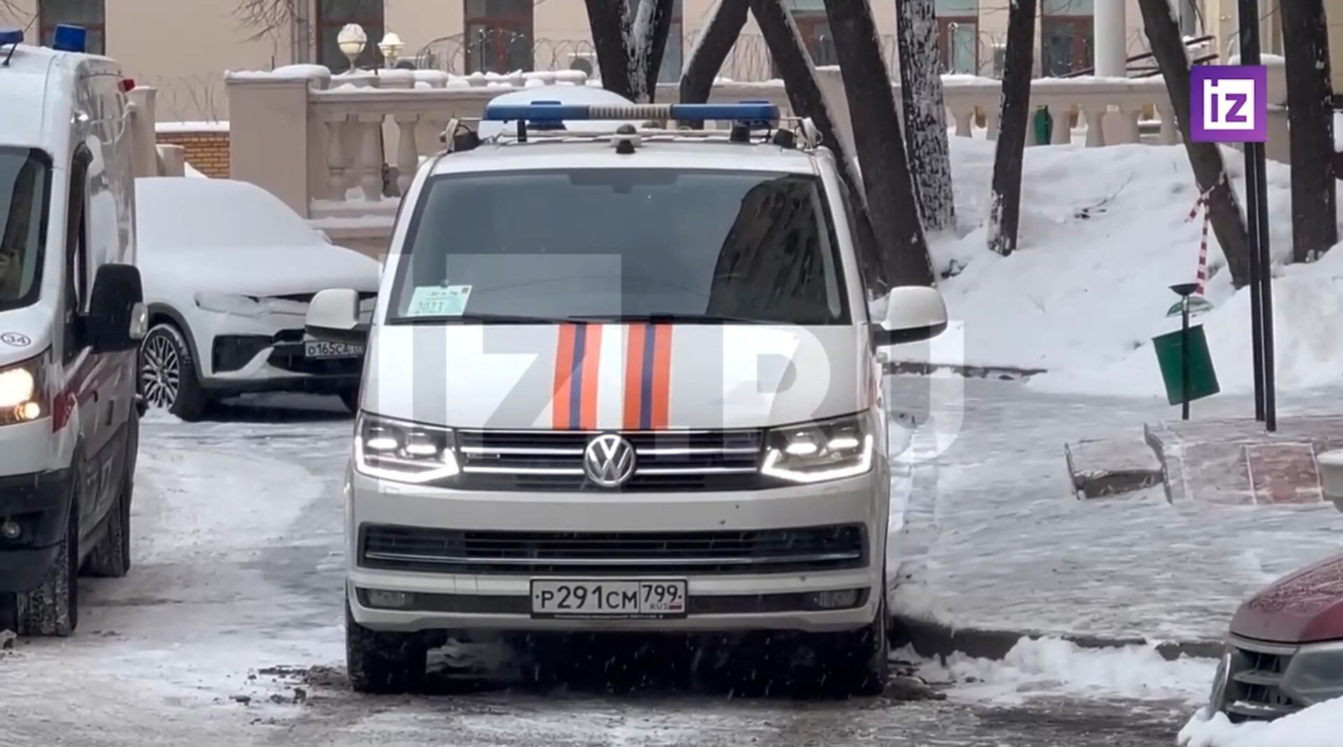 На місці працюють співробітники поліції та медики. Інші подробиці уточнюються, пишуть росЗМІ.