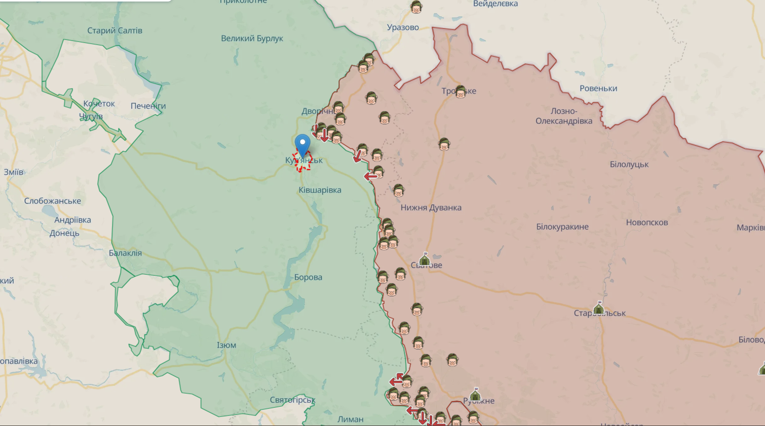 Армія РФ не полишає спроб вибити українські підрозділи з лівого берега Дніпра: ЗСУ відбили 18 штурмів – Генштаб