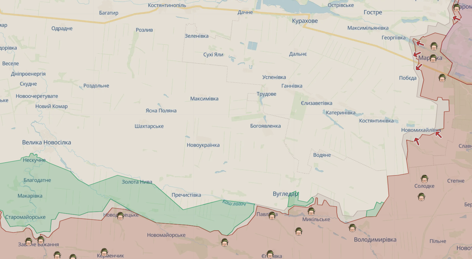 Армія РФ не полишає спроб вибити українські підрозділи з лівого берега Дніпра: ЗСУ відбили 18 штурмів – Генштаб