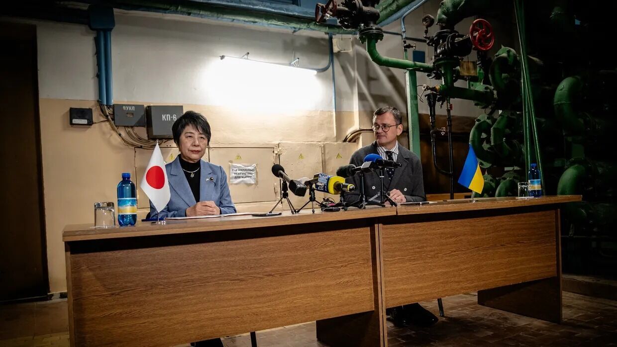В Украину прибыла глава МИД Японии Камикава: объявлено о помощи на $37 млн