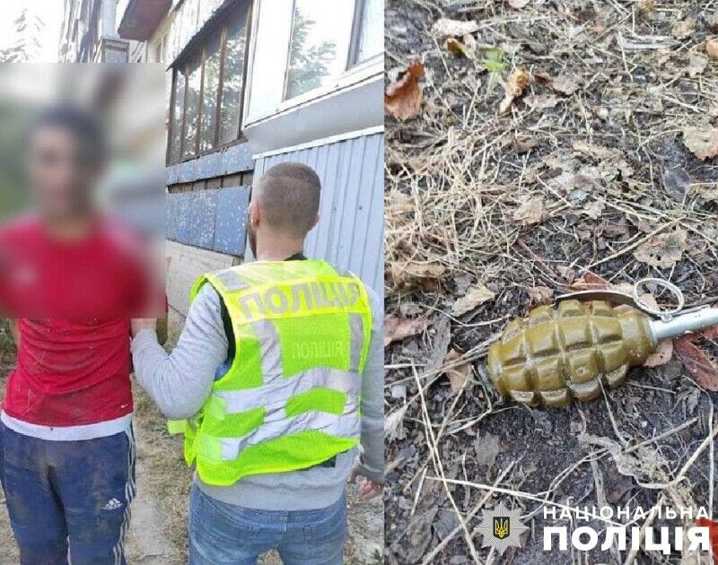 У Києві судитимуть рецидивіста, який підірвав гранату біля багатоповерхівки. Фото