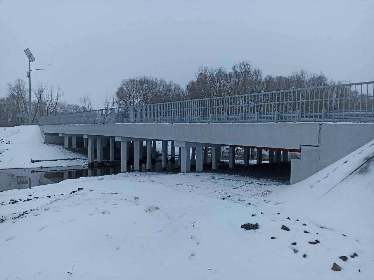 На Київщині відновили ще два мости, пошкоджені внаслідок російської агресії. Фото