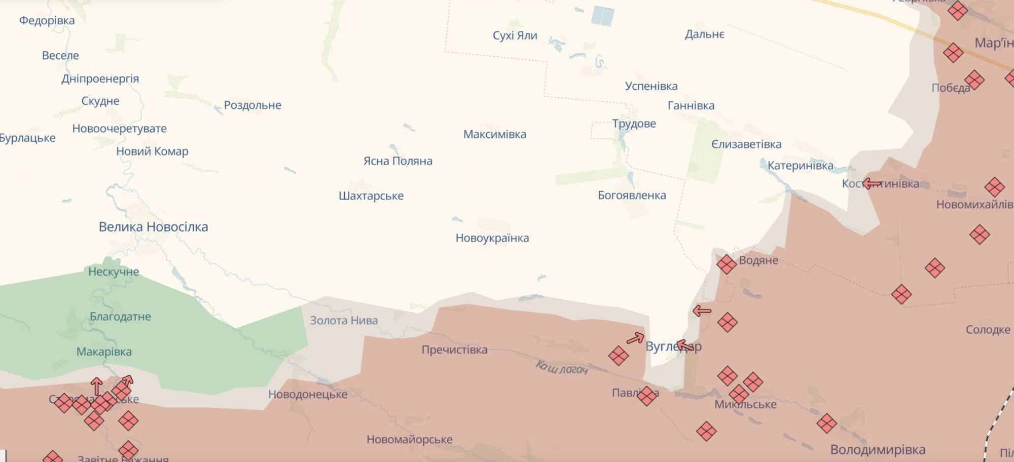 Ворог активний на чотирьох напрямках: на фронті відбулося 159 бойових зіткнень – Генштаб
