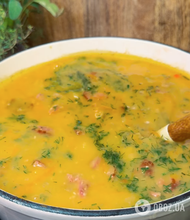 Вкусный гороховый суп