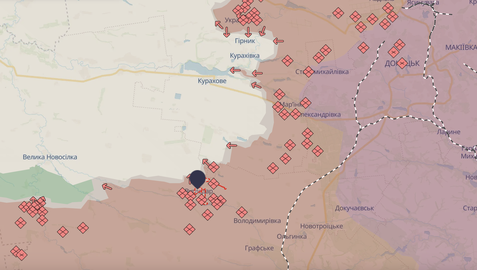 Ходжес: РФ не способна в полной мере воспользоваться захватом Угледара, ее ресурсы ограничены