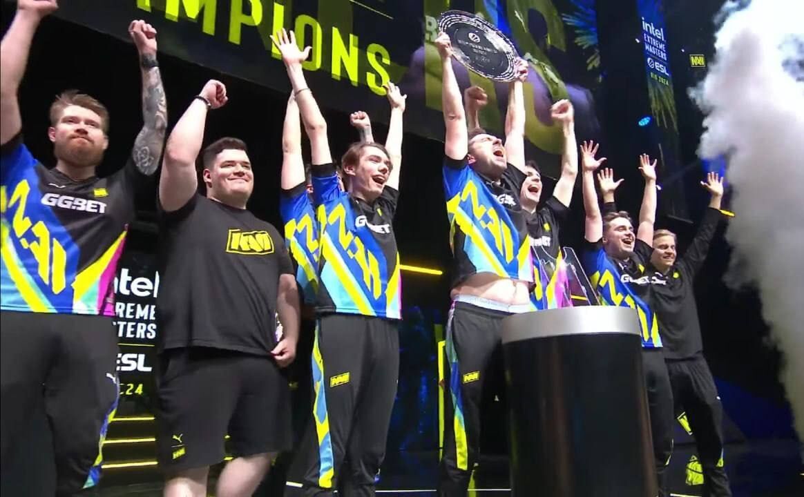 Украинская команда NAVI победила в гранд-финале турнира IEM Rio-2024 в Counter Strike