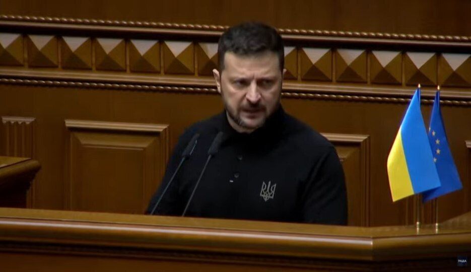 "Росія не шукає чесного миру. Путін хоче тільки війни": Зеленський виступив у Раді і представив План перемоги. Головні тези