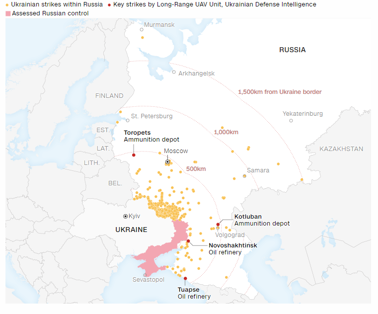 Влаштовують "бавовну" в Росії: у  CNN уперше показали роботу українських далекобійних дронів "Лютий". Відео