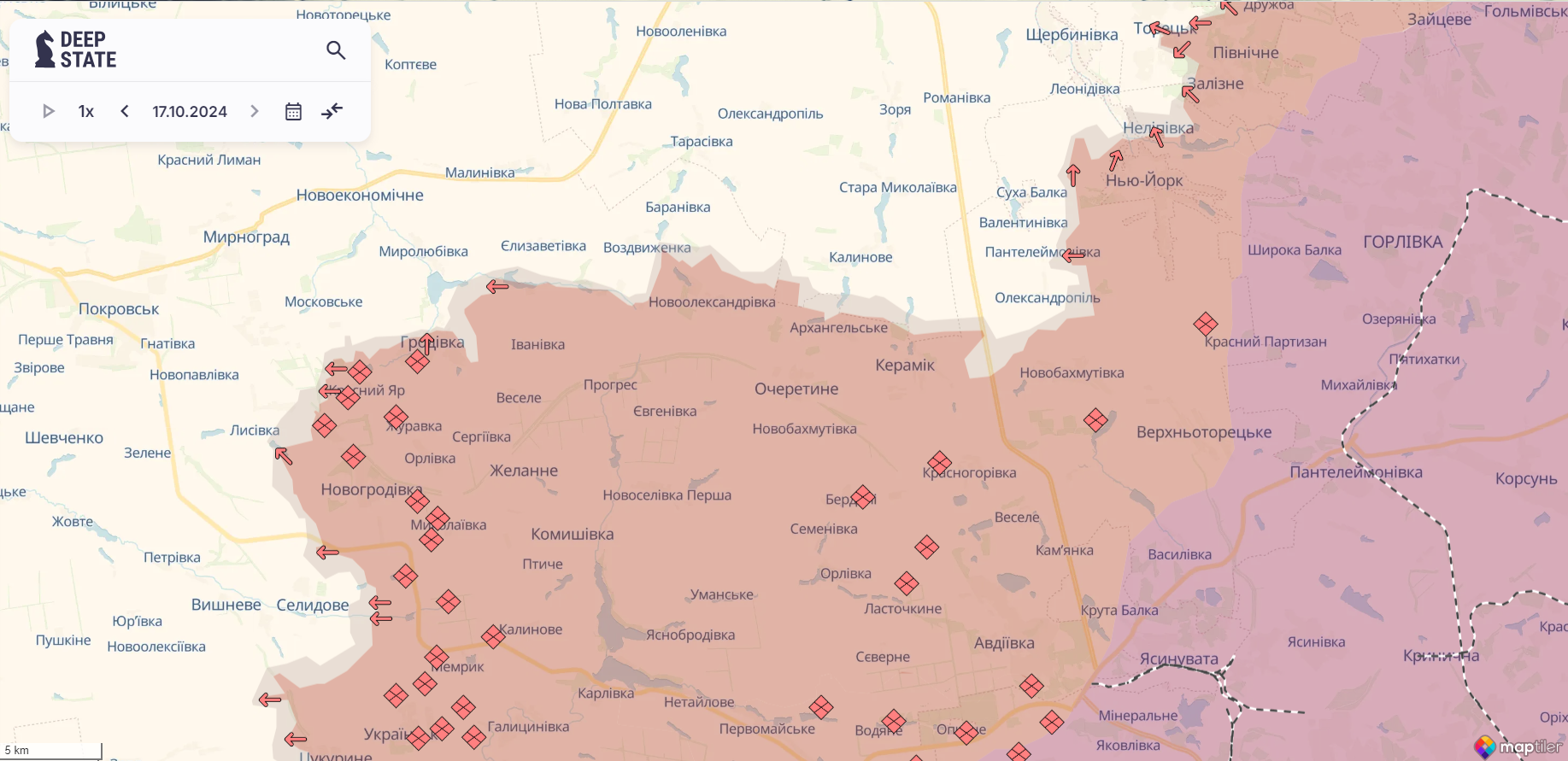 За добу на фронті відбулося 210 бойових зіткнень: у Генштабі назвали найгарячіші напрямки