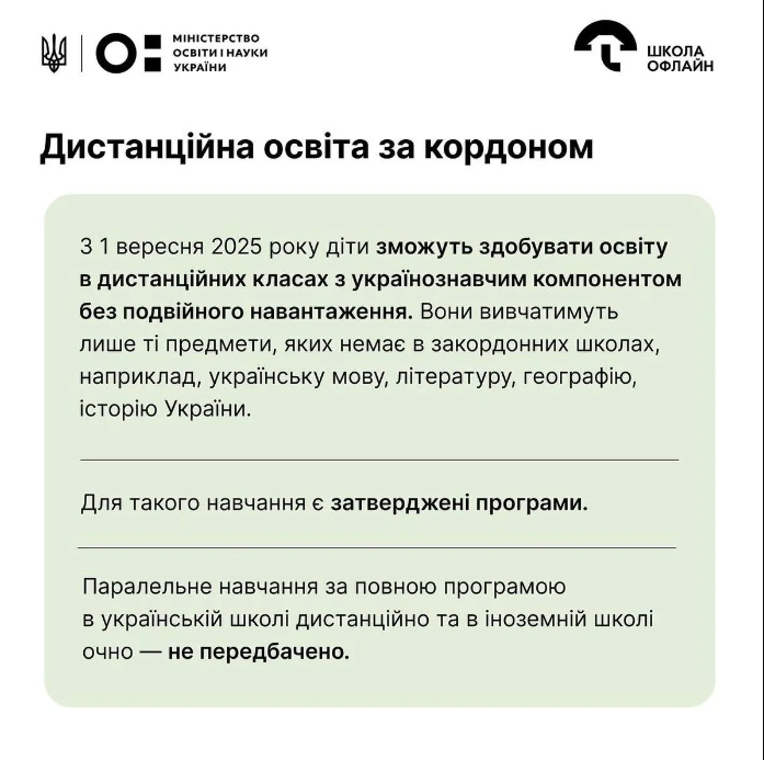 МОН ввело новые правила обучения украинских детей за рубежом: что они предусматривают и когда вступят в силу