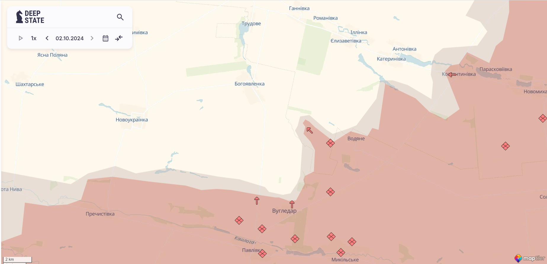 "Виникла загроза оточення": у Силах оборони підтвердили виведення військ з Вугледара