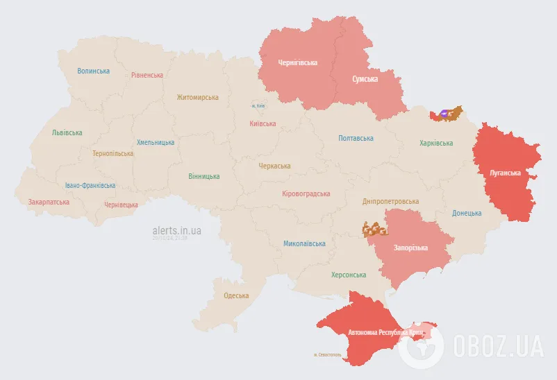 Росія запустила "Шахеди" по Україні: в яких областях оголошена повітряна тривога