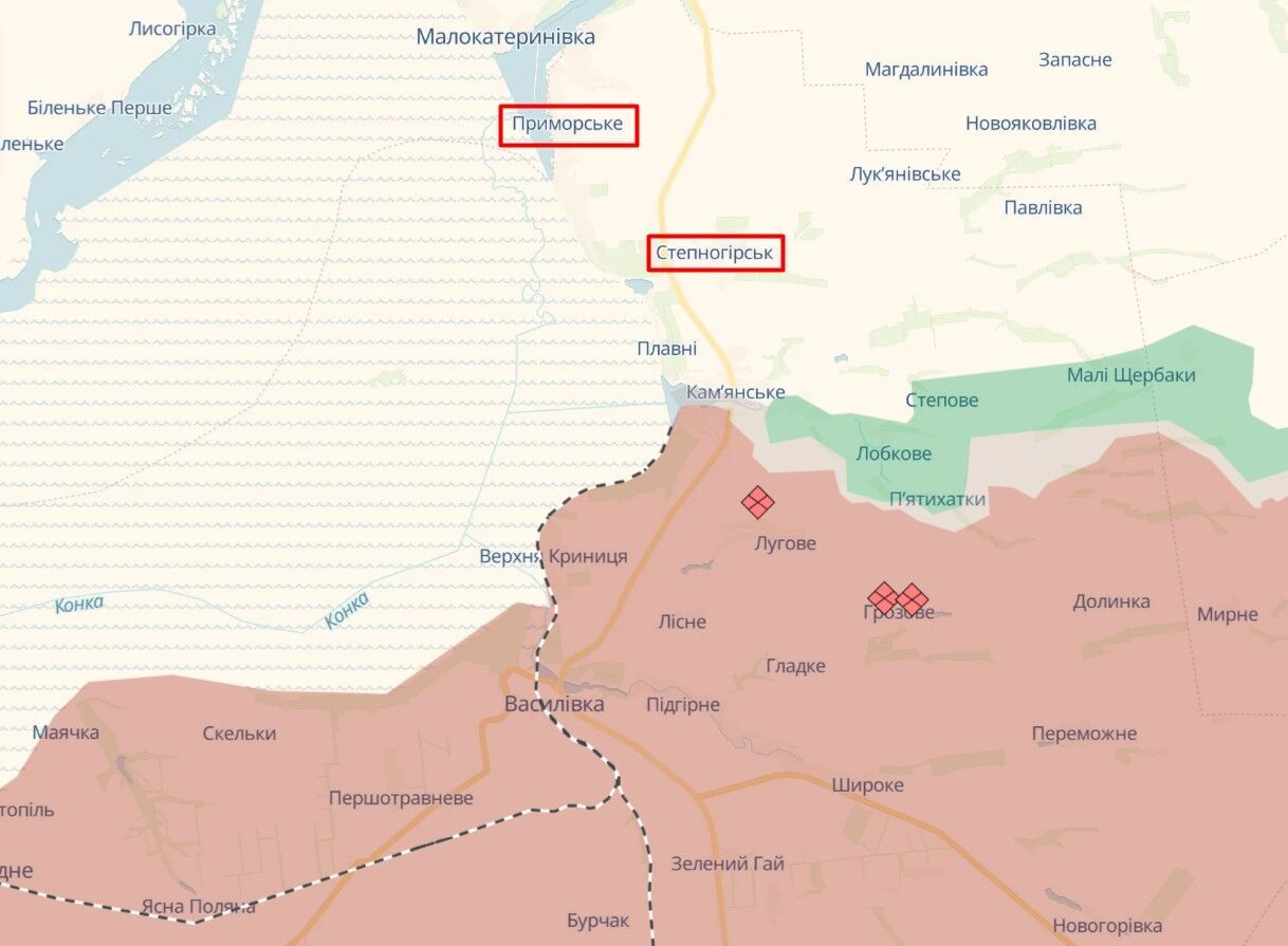 Оккупанты ударили по гражданскому авто на Запорожье: погибли двое мужчин