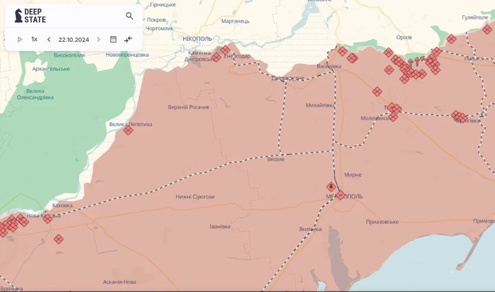 Враг совершает атаки почти по всем направлениям востока и юга: в Генштабе назвали самые горячие точки фронта