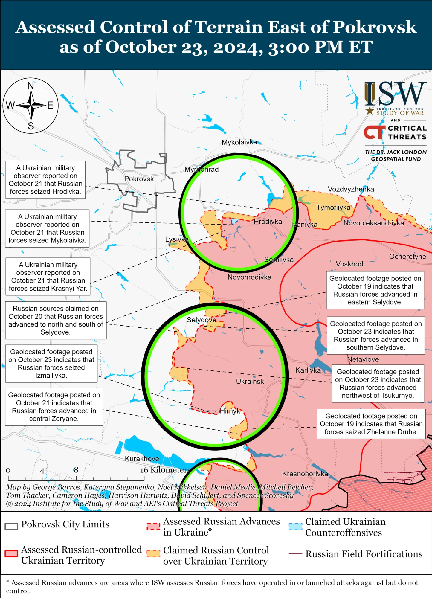 Оккупанты продвинулись в районе Селидово, но у них есть "основная" цель: в ISW рассказали о планах врага. Карта