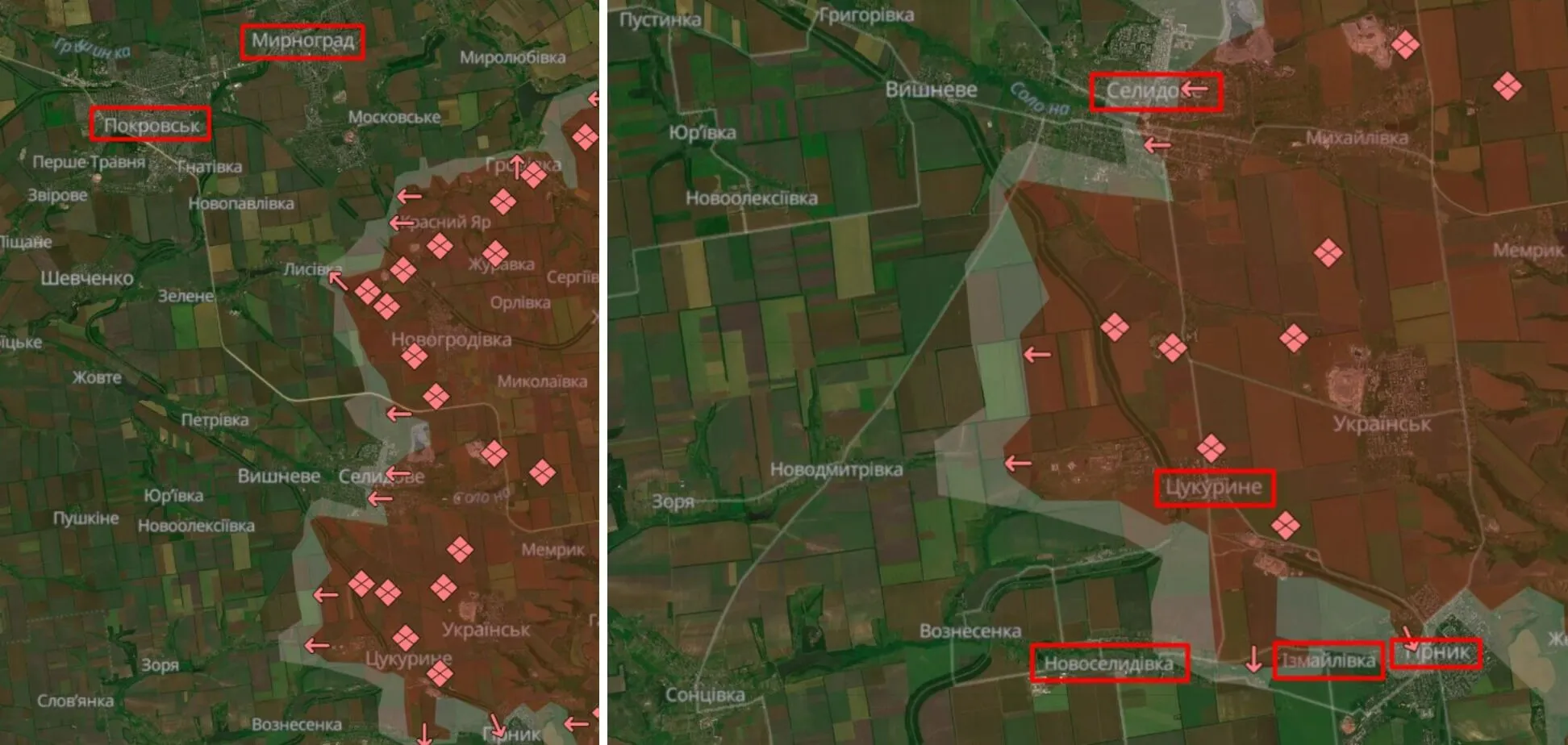 Окупанти просунулися в районі Селидового, але в них є "основна" ціль: в ISW розповіли про плани ворога. Карта