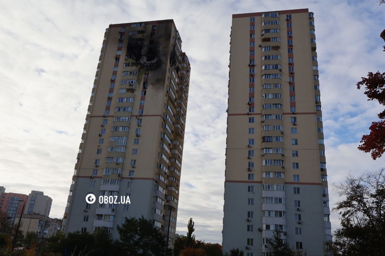 Багатоповерхівку в Києві, в яку прилетів "Шахед", терміново перевірять спеціалісти: Кличко розповів подробиці