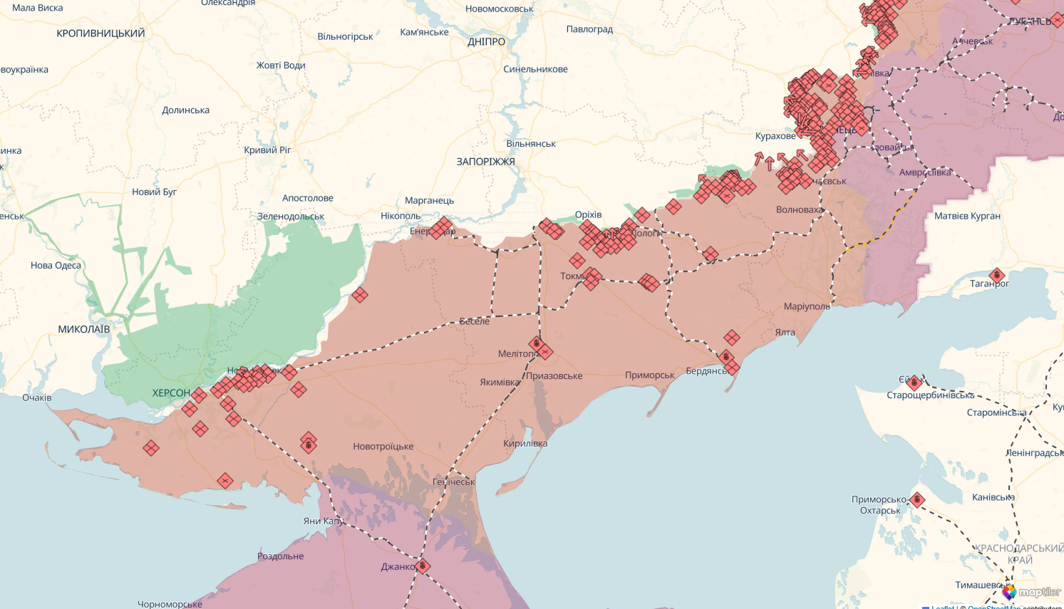 ЗСУ відбили десятки атак на Куп'янському, Покровському та Курахівському напрямках – Генштаб