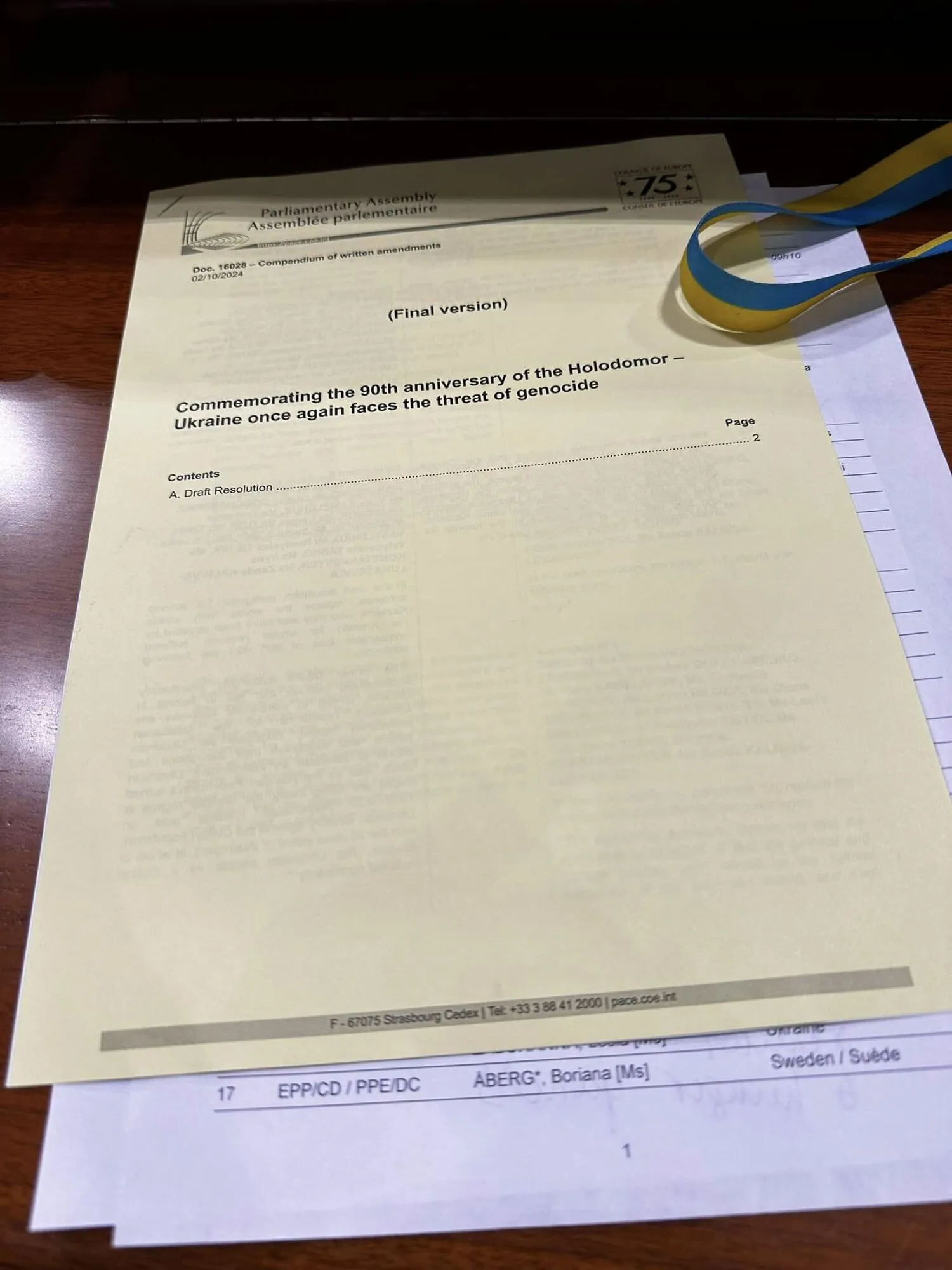 ПАРЄ визнала Голодомор 1932-1933 років в Україні геноцидом українського народу