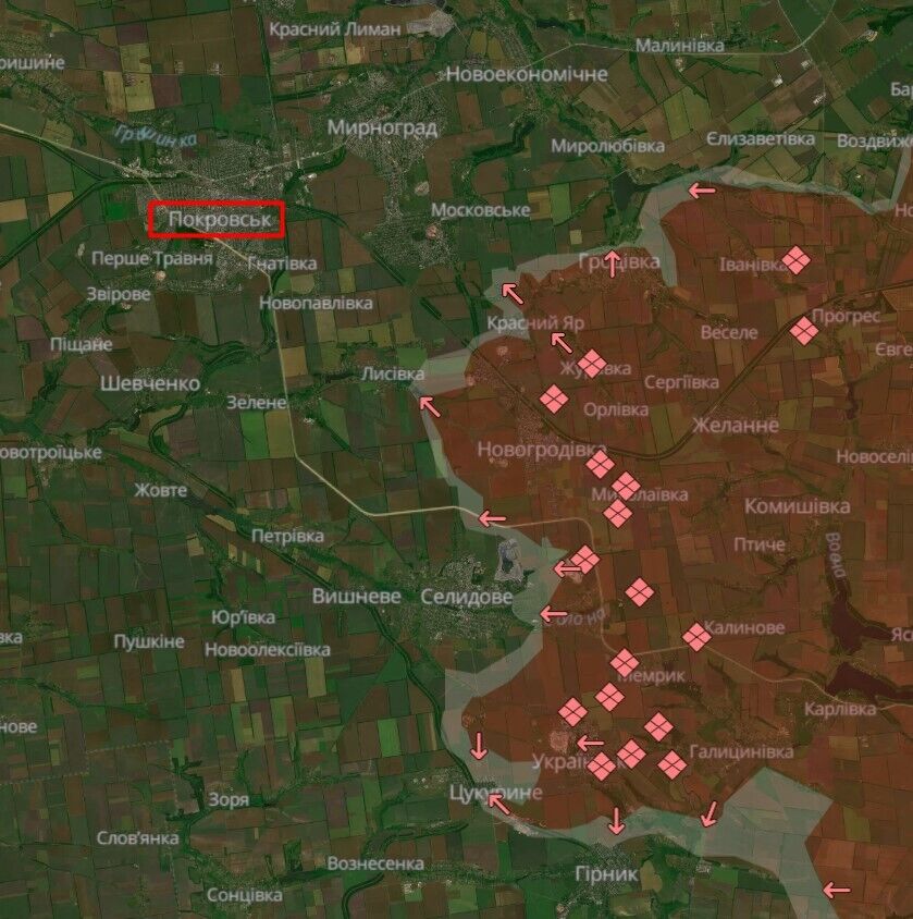 Силам оборони вдалося зупинити російський наступ під Покровськом – ЦПД