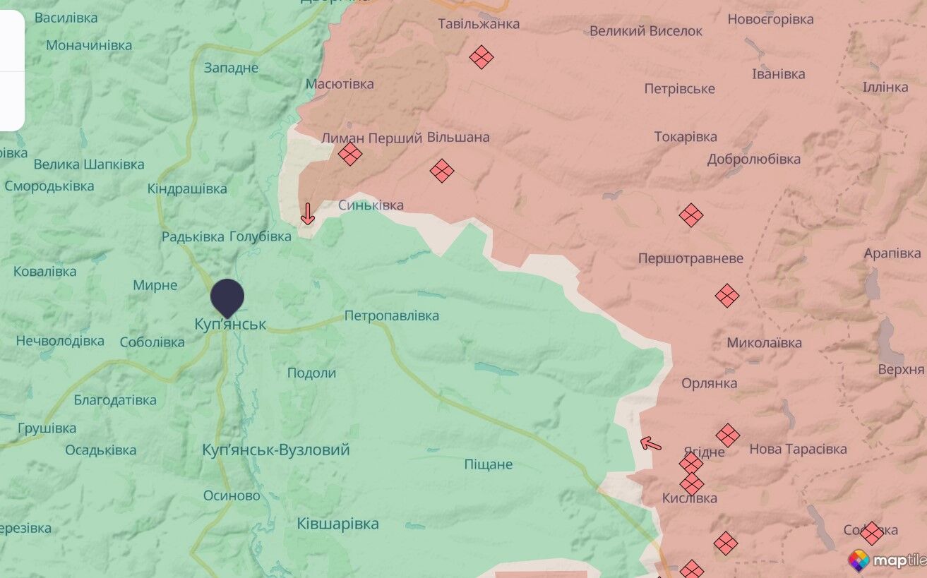 Самой горячей остается ситуация на Кураховском и Покровском направлениях: всего произошло 134 боевых столкновения – Генштаб