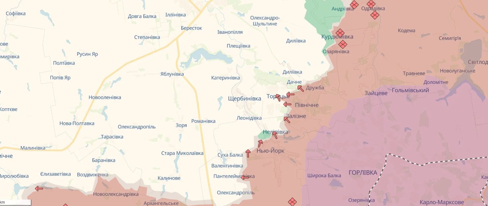 Генштаб: за сутки уже 153 боевых столкновений, враг давит на Кураховском и Покровском направлениях