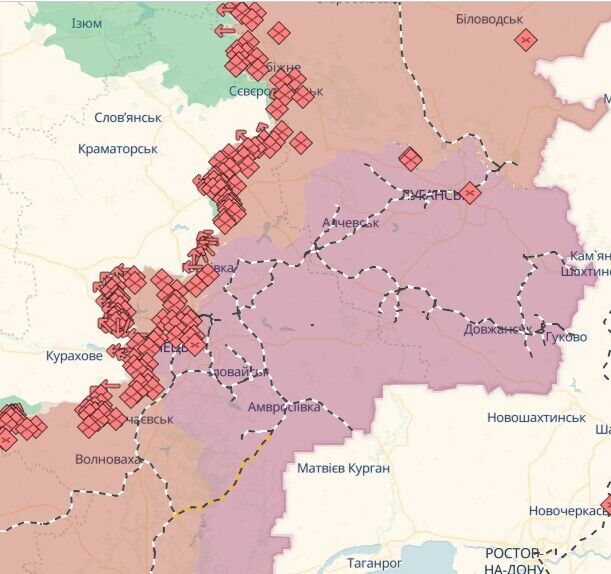 Генштаб: ворог дуже активний на Курахівському напрямку