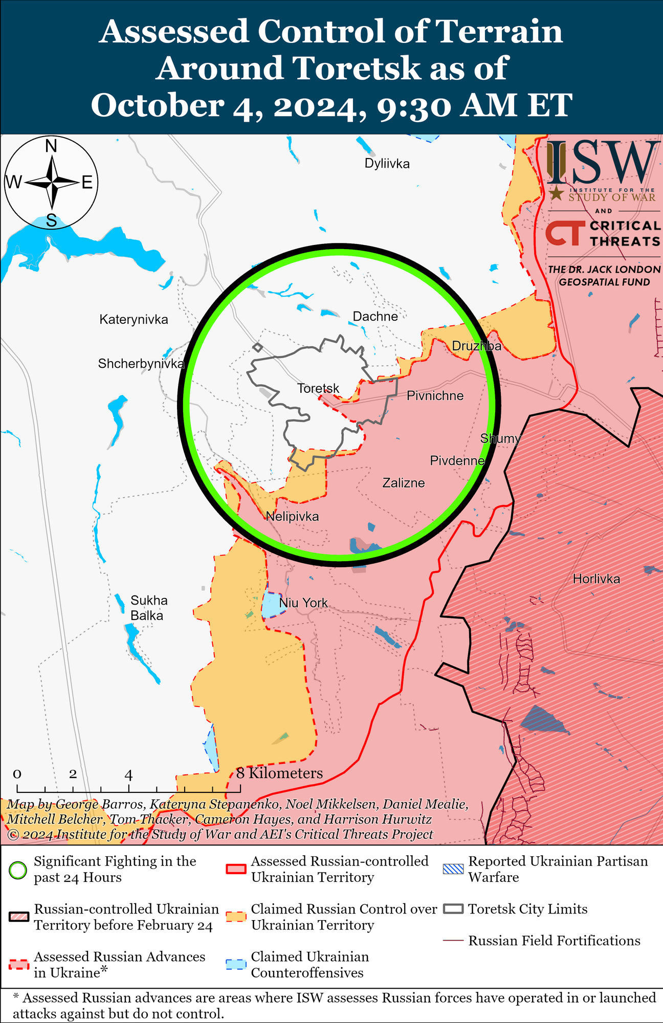 ЗСУ провели успішну операцію на Харківщині, а армія РФ просунулася на Донбасі – ISW 