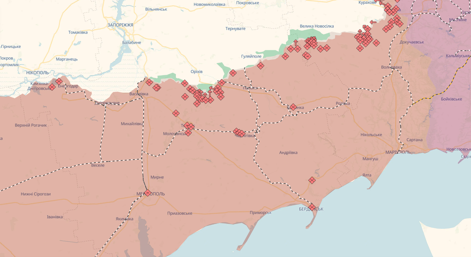 Найгарячіше на Покровському напрямку: у Генштабі ЗСУ розповіли, як стримують наступ ворога