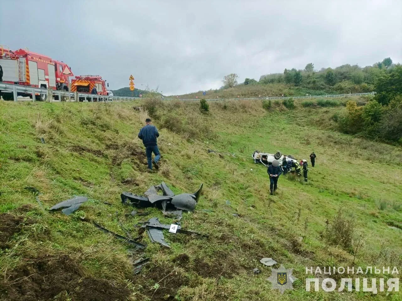 Аварія у районі села Нижні Ворота