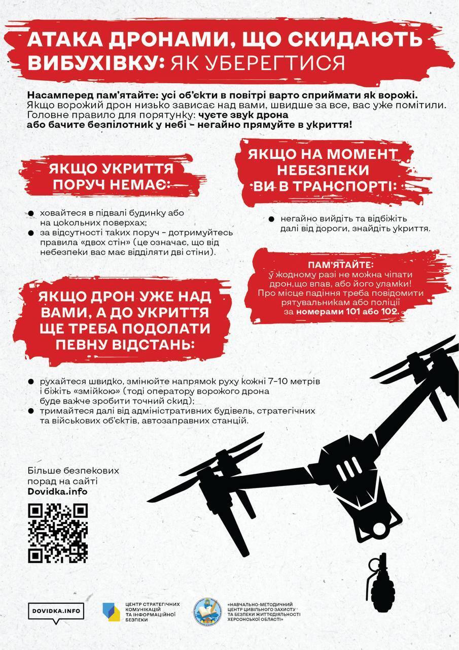 Окупанти атакували Херсон: загинув чоловік, який їхав на велосипеді