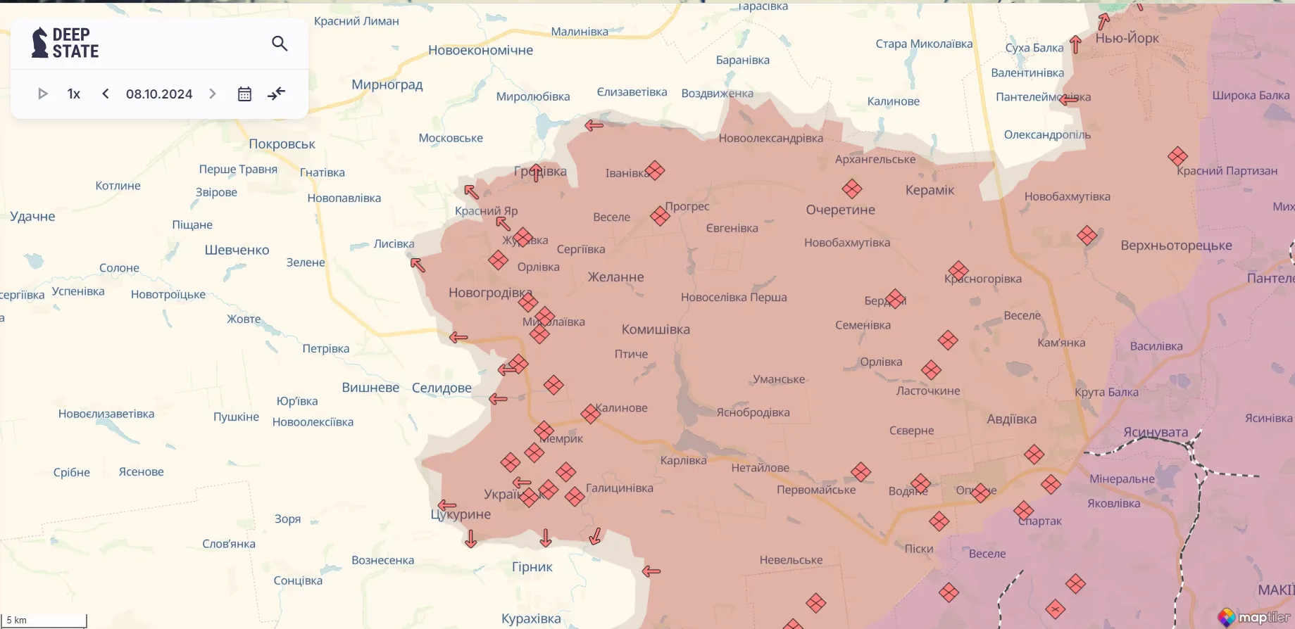 За добу відбулося 172 бойових зіткнення, уражено командний пункт ворога і засіб ППО – Генштаб 