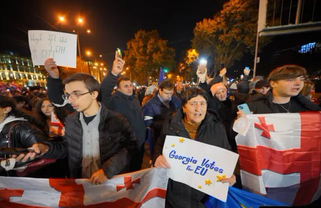 В столице Грузии люди вышли на акцию протеста: что требуют. Фото и видео