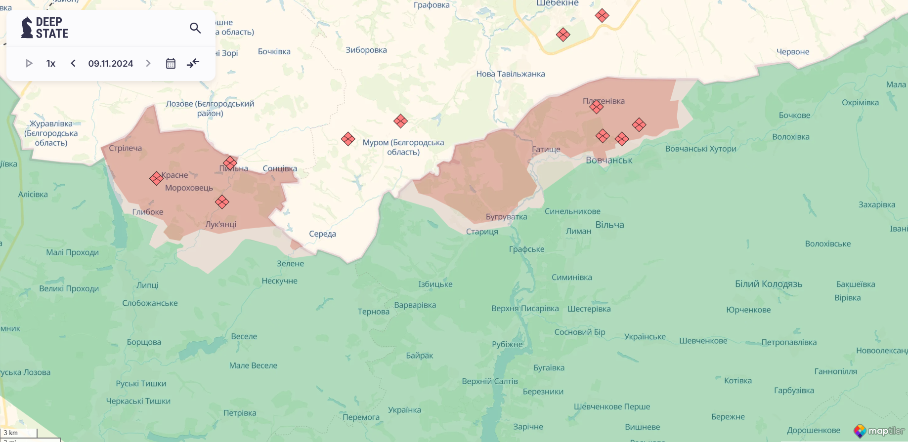 Генштаб: ворог активний під Кураховим і Покровськом, тривають гарячі бої на Курщині 