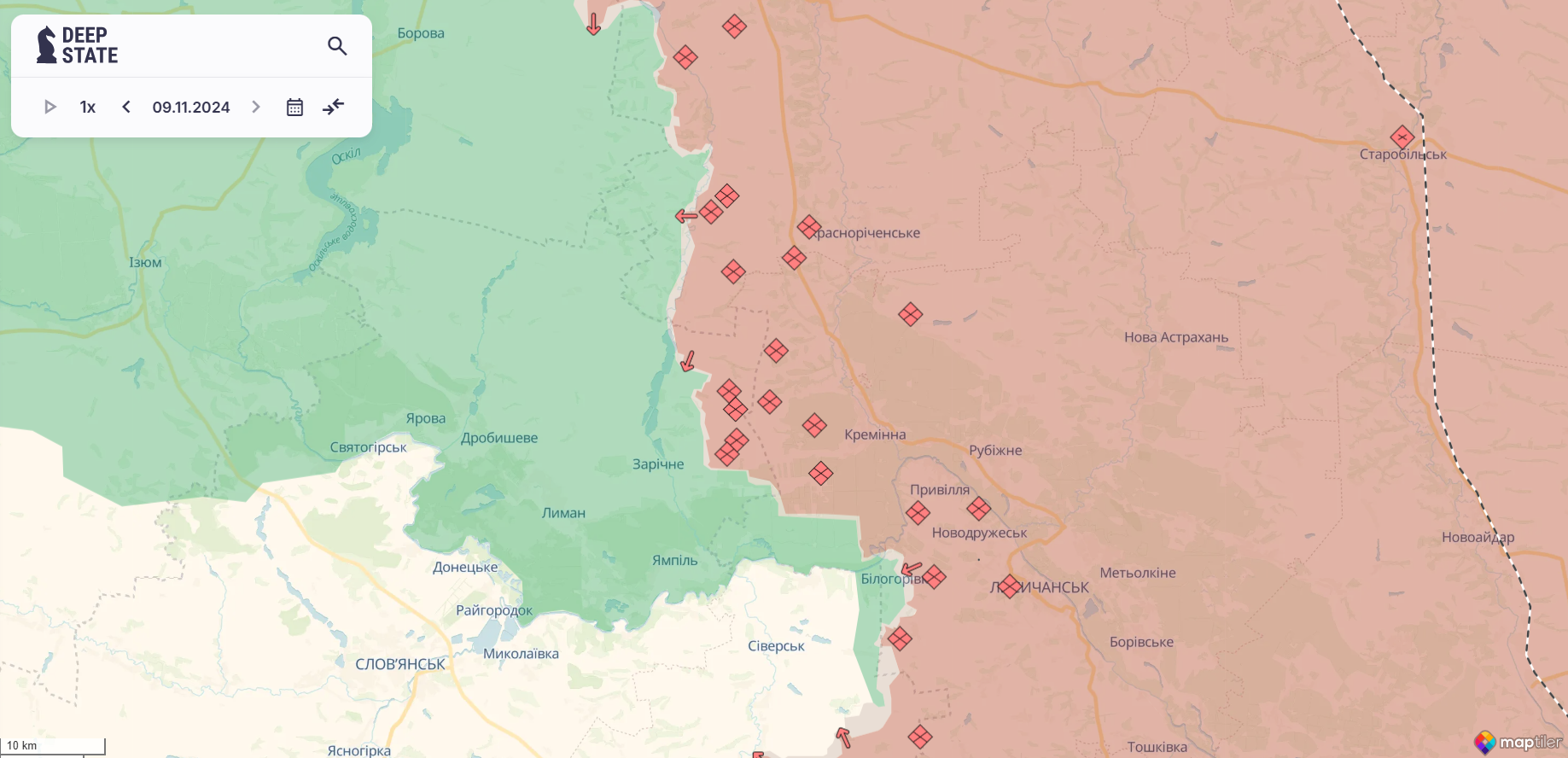 Генштаб: ворог активний під Кураховим і Покровськом, тривають гарячі бої на Курщині 