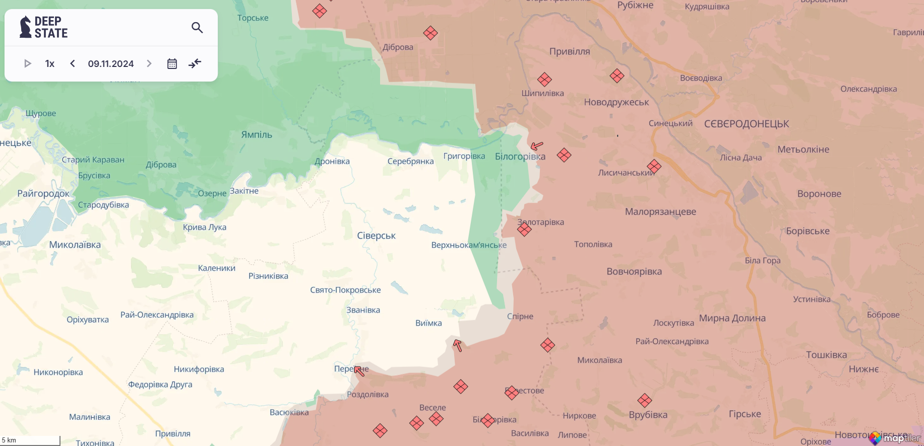 Генштаб: ворог активний під Кураховим і Покровськом, тривають гарячі бої на Курщині 